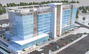 exterior design of wellness boulevard